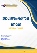 Inquiry Indicators - Set One (Individual Use Only)